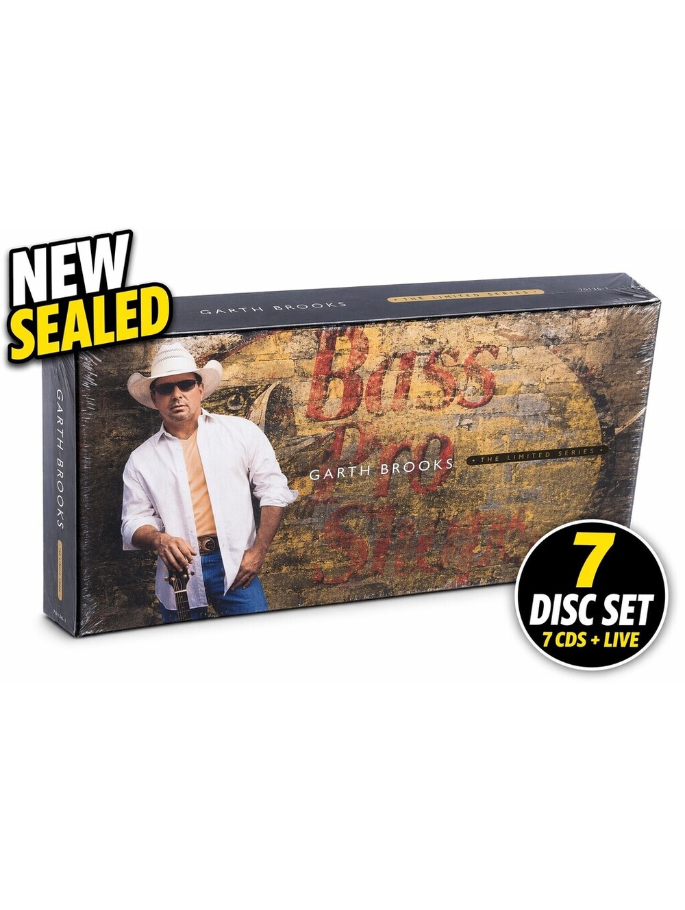 Garth Brooks The Limited Series Box Set NEW Sealed 7 Disc Collection Triple Live